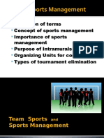 Unit 1 - Sports Management
