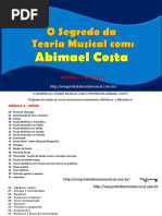 Livro ''O Segredo Da Teoria Musical'' (2019)
