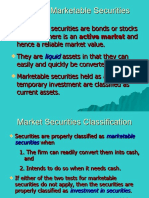 Marketable Securities