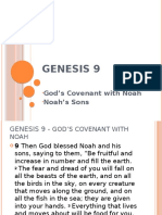 Genesis 9: God's Covenant With Noah Noah's Sons