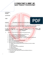 03-003-2 SITE RULES AND REGULATIONS. (YEAR2018) Doc