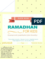 Buku Panduan Kegiatan Ramadhan SD Al Ihsan