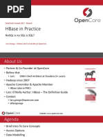 Hbase in Practice