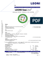 Leoni Sealine: Cable Type: 9Y (ST) CH 4X2X0.6/1.2-100 Li GN FRNC