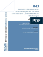 043 Tratamento Fonoaudiologico para Fratura Condilo Mandibular 07082014 PDF