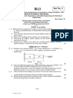 Finite Element Methods Question Paper Co