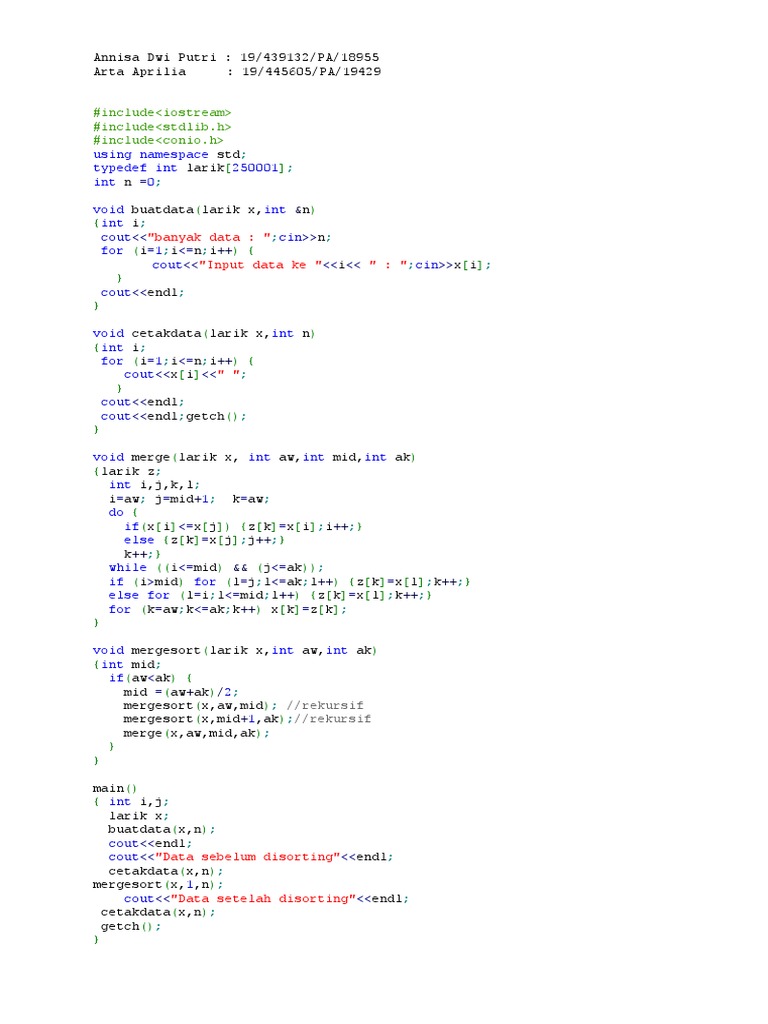 Using Namespace Typedef Int Int Void Int Int For: #Include #Include # ...