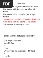 Constructor