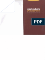 Fernando Quesada Ciudad y Ciudadaniacutea Senderos Contemporaacuteneos de La Filosofiacutea Poliacutetica PDF