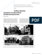 Theory: The Glimmer of Other Worlds: Questions On Alternative Architectural Practice