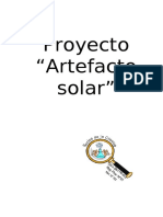 artefacto solar