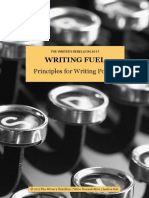 WR 2017 - WRITING FUEL V - Principles For Writing Poetry