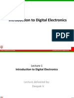 Introduction To Digital Electronics