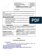 Español Décimo - Guía 1 PDF