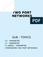 Two Port Networks Explained