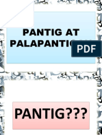 Pantig at Palapantigan