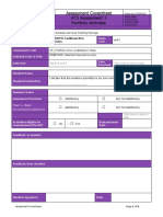 Assessment Coversheet AT3 Assessment 3 Portfolio Activities: BSB30115 Certificate III in Business