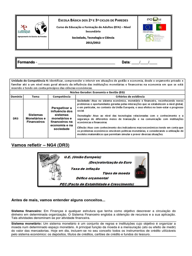 Ficha Ng4 Dr3 Com Reflexao Pdf Fundo Monetario Internacional Grande Depressao