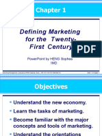 Defining Marketing For The Twenty-First Century: Powerpoint by Heng Sophea Imd