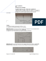 Universidad Nacional de Cajamarca Examen de Caminos II