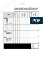 Parts of A Cell Catalog Rubric