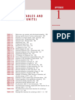 Property Tables and Charts (Si Units) With Conversion Factors