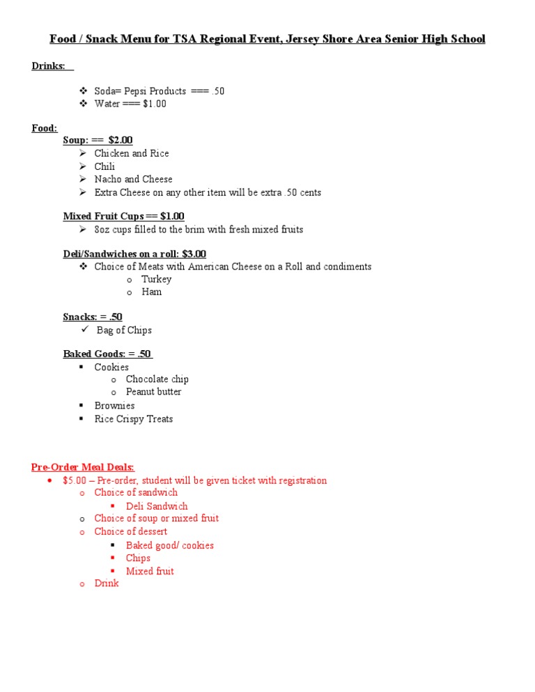 Final Menu For Regional | PDF | Cooking, Food & Wine