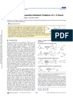 Copper-Catalyzed Oxaziridine-Mediated Oxidation of C H Bonds