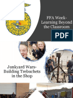 Ffa Week - Learning Beyond The Classroom