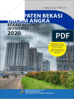 Kabupaten Bekasi Dalam Angka 2020, Penyediaan Data Untuk Perencanaan Pembangunan
