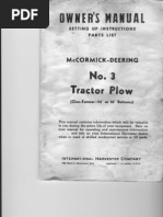 Download McCormick-Deering No 3 Tractor Plow Owners Manual-Lr by Paul Funk SN45793197 doc pdf