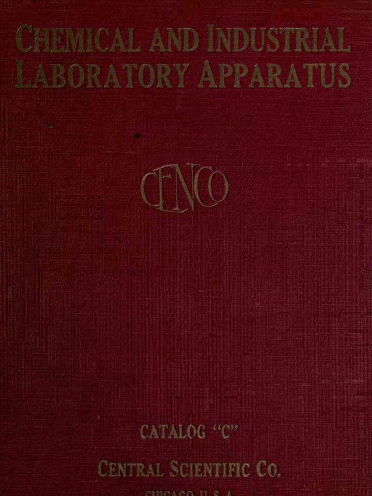 Central Scientific Company (CENCO) Catalog C 218 (1918) | PDF | Aquarium |  Dust