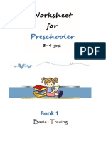 Preschooler: Worksheet For