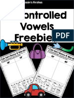R-Controlled Vowels Freebie!!!