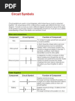 Electronic Circuit Symbols And Functions