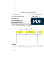 Evaluator's Comments (For Instructor's Use Only) General Observation Suggestions For Improvement of Assignment