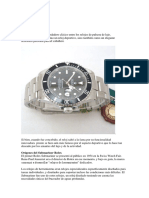 Comparativa Relojes de Rolex