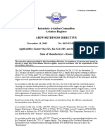 Interstate Aviation Committee Aviation Register Airworthiness Directive