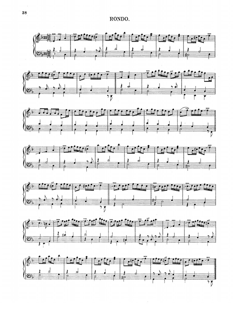 Purcell (Henry) Rondo | PDF