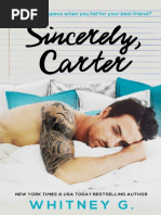 Sincerely Carter Whitney G PDF | PDF