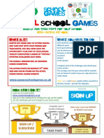 Virtual School Games Poster
