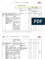 Plan de Evaluacion Virtual Ambiente