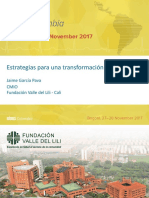 Estrategias para Una Transformación Digital: Jaime García Pava Cmio Fundación Valle Del Lili - Cali