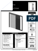 P7001 Frameless Glass Door Fitting Instructions