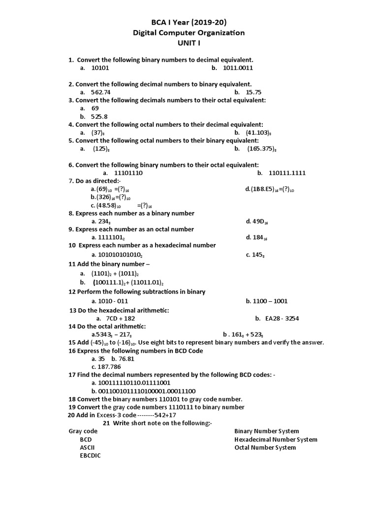 Convert 10101 Binary To Decimal