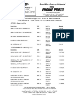 Clevite Bearing Special 2015