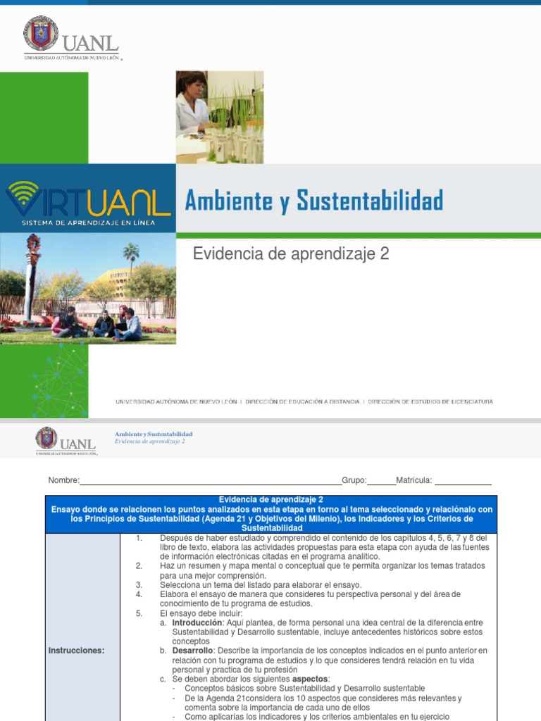 Evidencia de Aprendizaje 2 | PDF | Ensayos | Rúbrica (Académica)