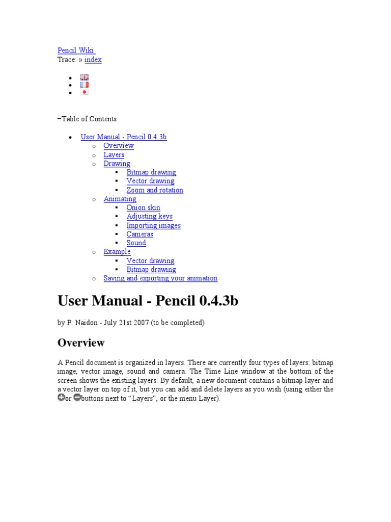 pencil wiki