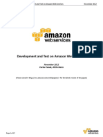 Development and Test On Amazon Web Services