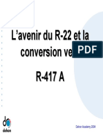 Remplacement Du r22 Par R417a
